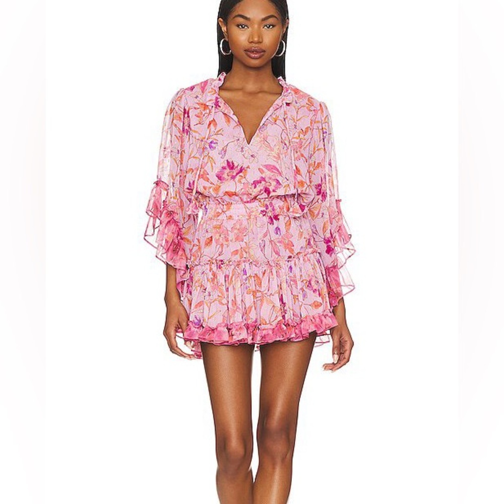MISA Los Angeles x REVOLVE Ximena Dress in Pink. - size M